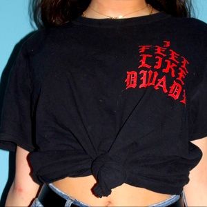 “i feel like dwade” t-shirt